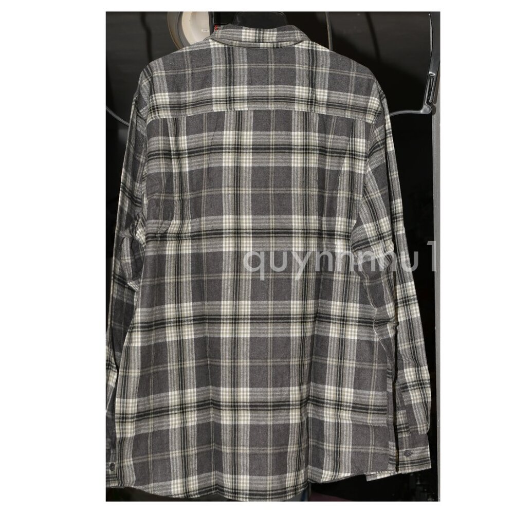 Weatherproof Vintage Men Flannel Long Sleeve Button Down Shirt - Picture 10 of 11